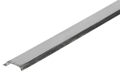 Bande à solin en zinc L. 2 m Ép. 0,65 mm. Garantie 2 ans.