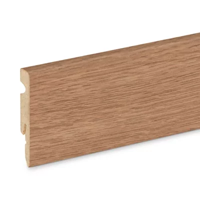 Plinthe décor imitation chêne 3 frises L. 220 x - H. 6 cm x Ép. 11 mm