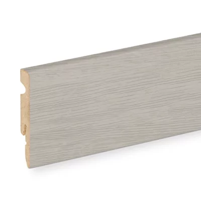 Plinthe décor imitation chêne gris L. 220 x - H. 6 cm x Ép. 11 mm