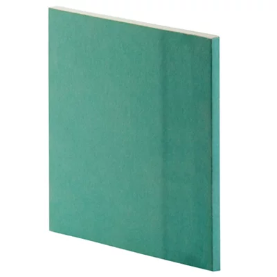 Plaque de plâtre BA 13 hydrofuge NF - L. 2,50 x l. 0,60 m x Ép. 12,5 mm "Pladur"