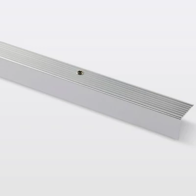 Nez de marche aluminium brillant L. 900 x l. 25 x Ép. 20 mm