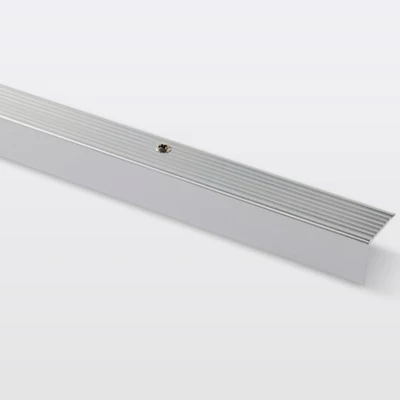 Nez de marche aluminium brillant L. 1800 x l. 25 x Ép. 20 mm