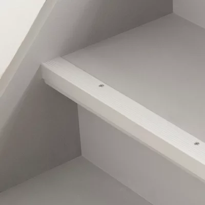 Nez de marche aluminium mat L. 900 x l. 35 x Ép. 25 mm