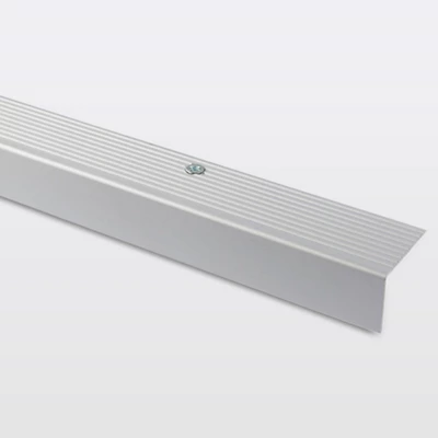 Nez de marche aluminium mat L. 1800 x l. 35 x Ép. 25 mm