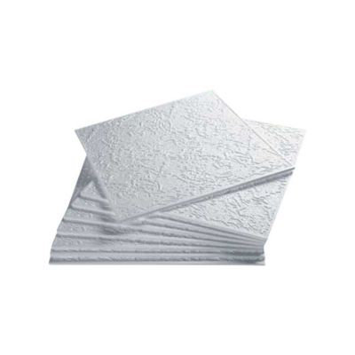 Dalle de plafond en polystyrène expansé Majorque, 50x50 cm Ep. 8 mm