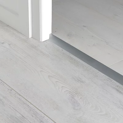 Barre de seuil extra plate aluminium mat long. 930 x larg. 37 mm