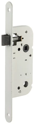 Serrure à encastrer pour porte de cuisine séjour axe 40 mm acier embouti