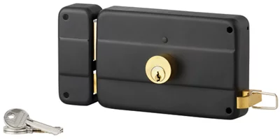 Serrure horizontale 140x90 mm pour porte gauche
