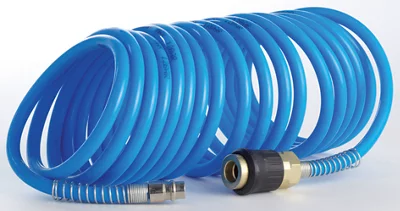 Tuyau pour compresseur, en spirale, L. 5 m Ø 5x8 mm