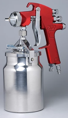 Pistolet à peinture à étrier pour tous les travaux de peinture, 1 L, pression maxi. 5 bars