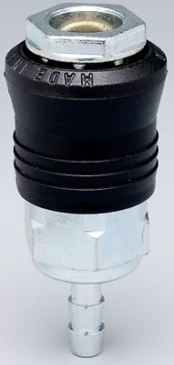 Raccord à bille universel pour tuyaux Ø 6 mm