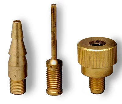 Kit de 3 embouts de gonflage pour vélos, ballons et pneumatiques,