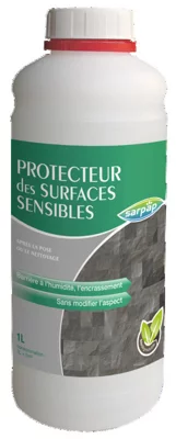 Protecteur des surfaces sensibles aux humidités, en bouteille de 1 L