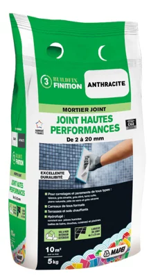 Joint anthracite haute performance 5 kg