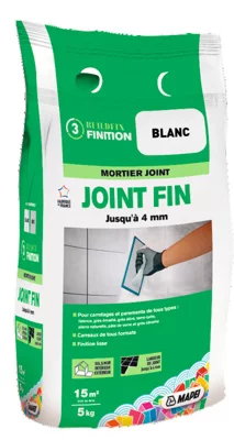 Mortier pour joint fin - Sac de 5 kg