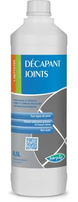 Décapant pour joint, usage intérieur et extérieur - 0,5 L