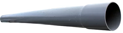 Tube PVC pour l'évacuation des eaux usées - Ø 100 mm x L. 4 m