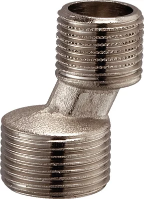 Raccord excentré en laiton chromé mâle 15x21 mm 20x27 mm