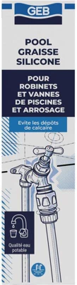 Graisse silicone pour sanitaires en tube de 20 gr