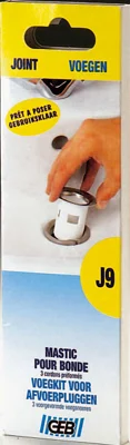 Mastic pour bonde préformée avec cordon