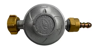 Détendeur de sécurité pour bouteille Butane avec tétine de 1,3 kg
