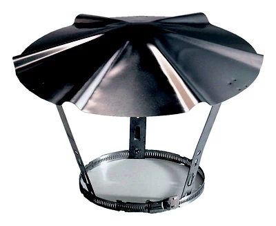 Chapeau en inox - Diamètre : 150/180 mm
