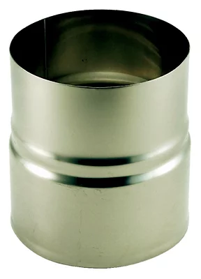 Manchette flexible té en inox - mâle 125 mm/ femelle 131 mm