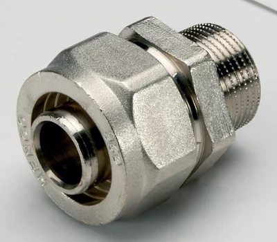 Raccord à compression droit mâle Ø 16 mm 12x17 mm