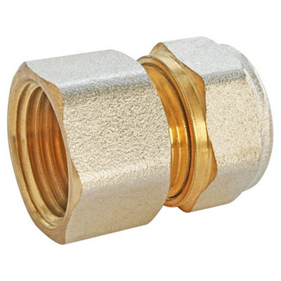 Raccord à compression droit femelle 16x2 filetage 15x21 mm