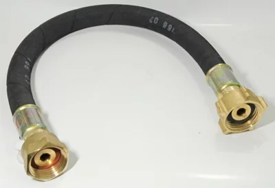 Flexible haute pression Butane/Propane en caoutchouc - 35 cm