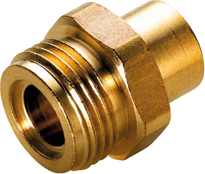 Raccord 2 pièces à souder, 1 écrou M20X150, 1 joint, 1 embout à souder sur tube cuivre 10x12 mm