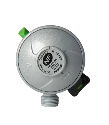 Détendeur propane Quick-on - 1,5 kg/h – 37 mb - D 20 mm