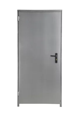 Porte de service métal non isolée - H. 200 x l. 90 cm
