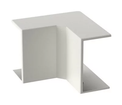 Lot de 4 angles intérieurs blanc pour moulure 10 x 30 mm