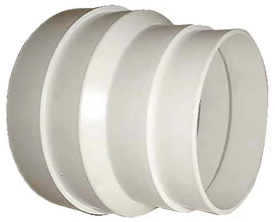 Réducteur PVC pour gaine diam 100/125 mm