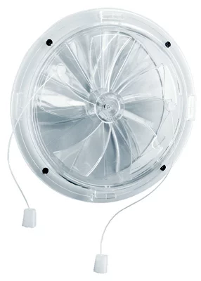 Aérateur de vitre à hélice réglable PVC