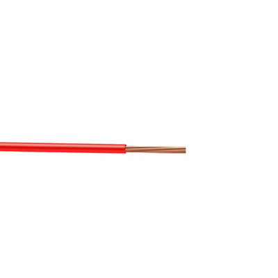 Fil électrique H07VR 6 mm² rouge - 50 m
