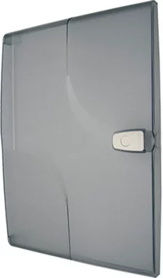 Porte tableau électrique transparente 2 rangées IP 40 H. 350 mm l. 250 mm Prof. 32 mm