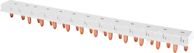 Peigne horizontal double. Permet l’alimentation phase/neutre.