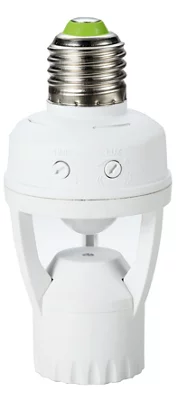 Douille E27 60 W avec détecteur de mouvements pour l'allumage automatique