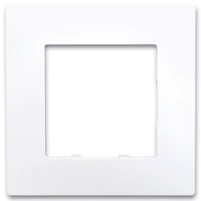 Plaque simple "Delta Viva" blanche