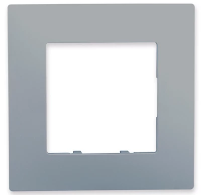 Plaque simple silver "Delta Viva"