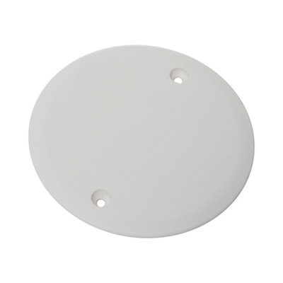 Couvercle rond de boîte de dérivation à visser Ø 65/68 mm