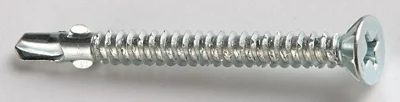 Lot de 100 vis pour dalles bois sur plancher, vis à ailettes, Ø 4,2 mm L.40 mm