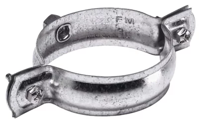 Collier en acier galvanisé Ø 80 mm Diam. 80 mm. Fixe le tuyau de descente