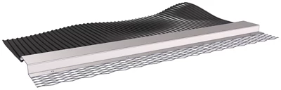 Solin bavette en zinc et plomb - L. 2 m Ép. 0,65 mm