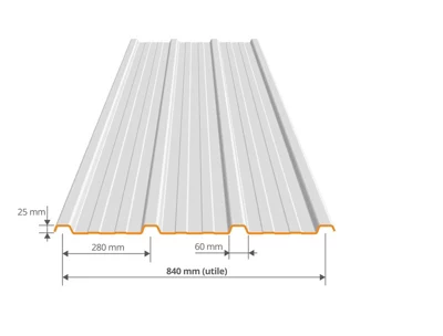 Bac en acier galvanisé vert mousse 3 x 0,9 m