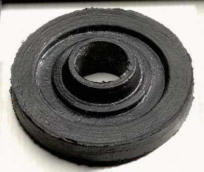 100 rondelles plastiques - Bacacier Ø 6,5 mm