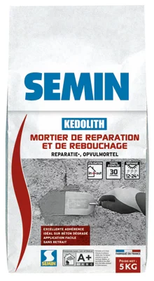Mortier de réparation extérieur - 5 kg*
