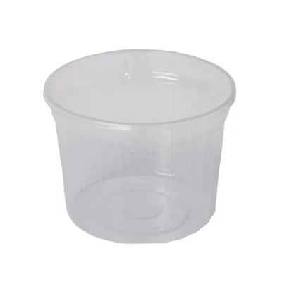 Lot de 3 seaux à peinture blanc 2L